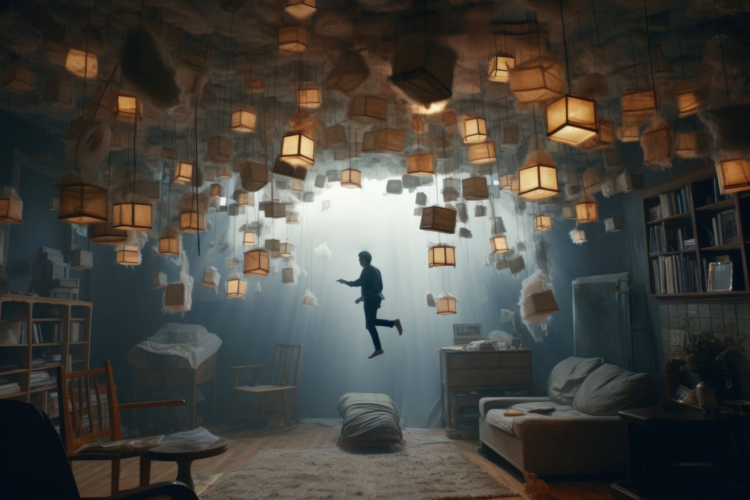 Может ли ваш мозг отключить визуализацию и способность контролировать мысли?