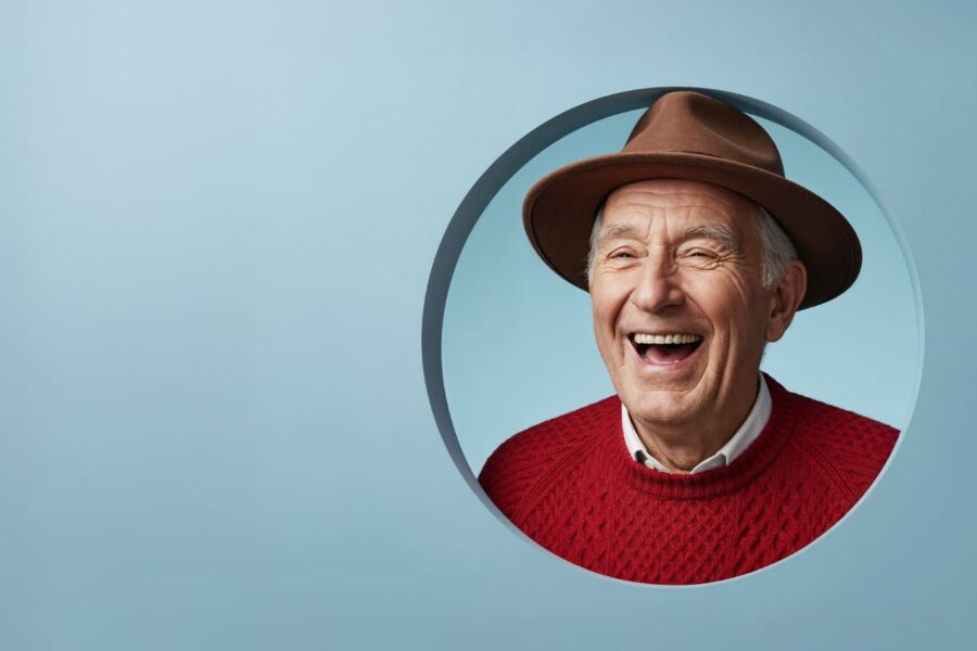 Позитивный настрой помогает пожилым людям