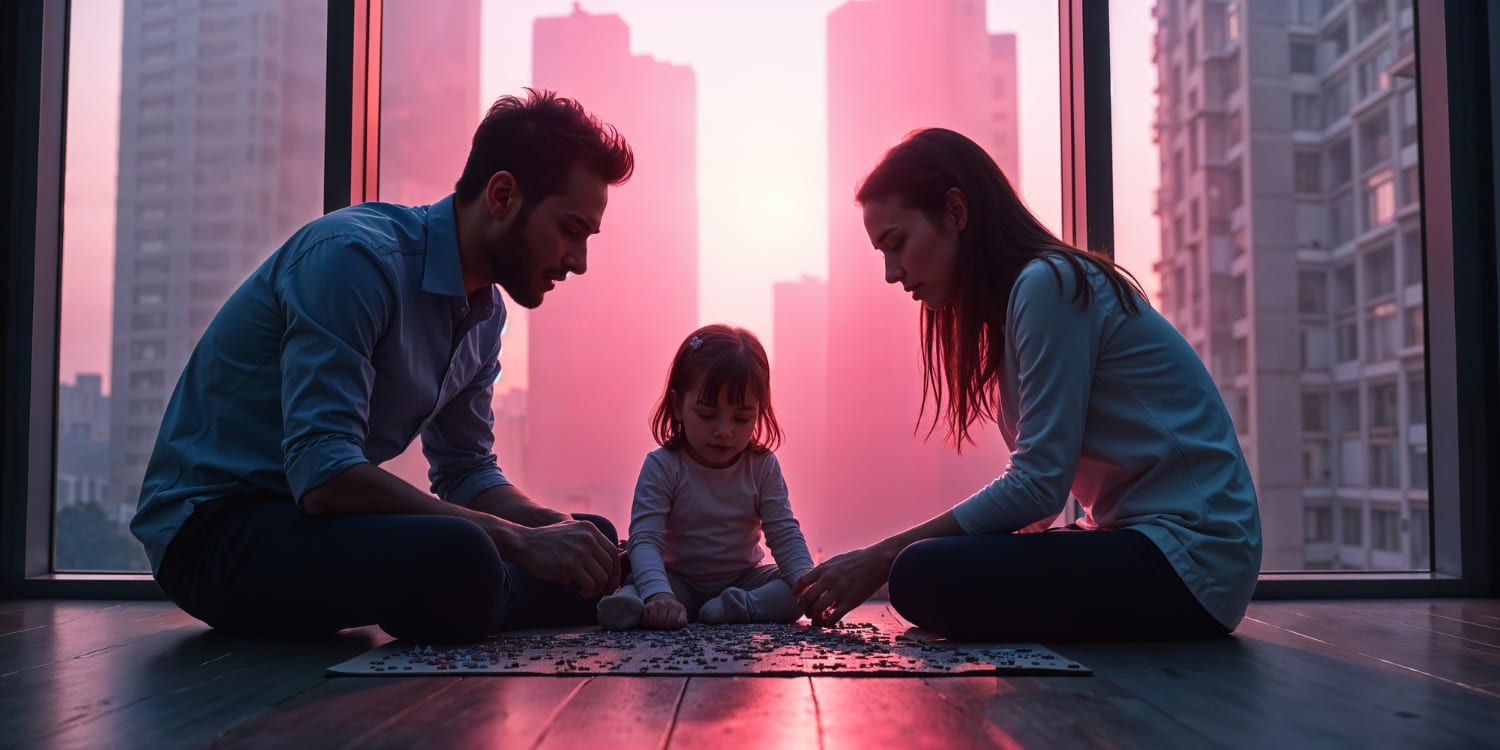 Co-parenting reduces parental stress