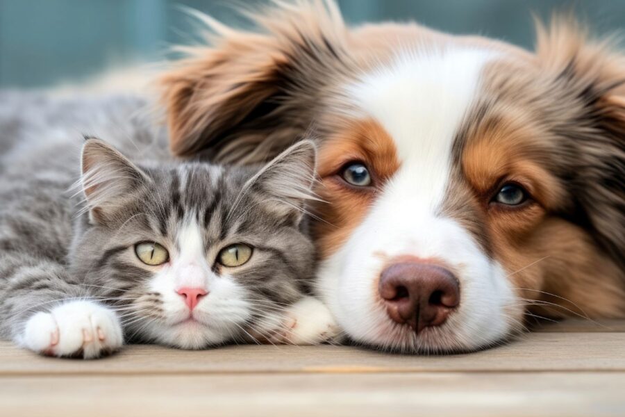 How animals become a source of support